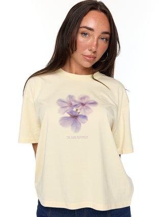 Blurred Violet Tee - Sorbet