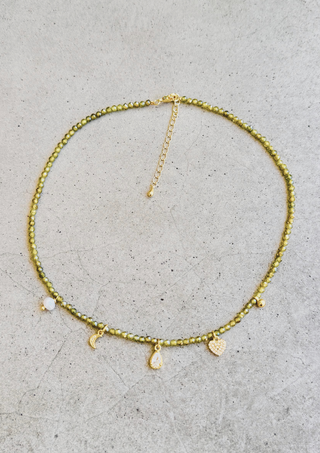 Teardrop Bead Necklace