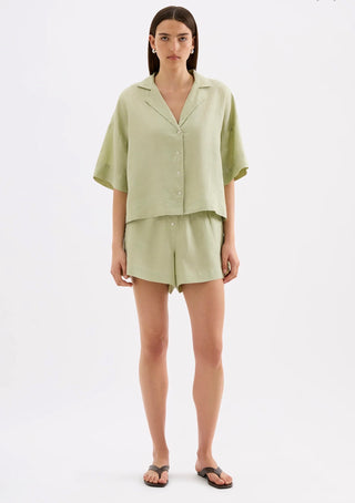 Lounge Linen Short - Dew