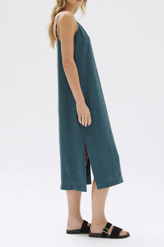 Vallory Linen Slip Dress - Atlas