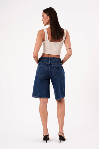 95 Mid Jort Denim Shorts - Bella - Denim Shorts - Abrand - The Soho Movement