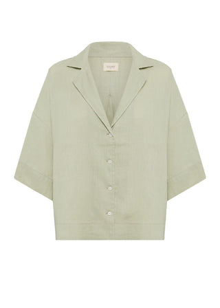 Lounge Linen Shirt - Dew
