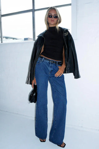 99 Baggy Low Rise Jeans - Bella - Jeans - Abrand - The Soho Movement