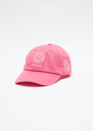 High Panelled Cap - Pink