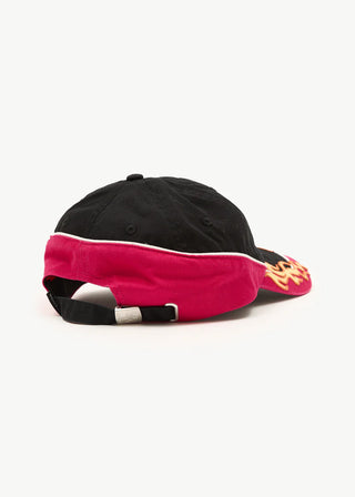 Derby Panelled Cap - Black