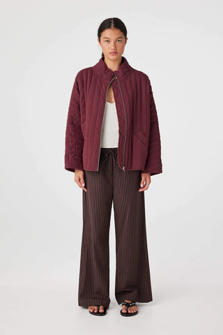 Tessa Jacket - Merlot