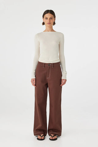 Aston LS Top - Cream