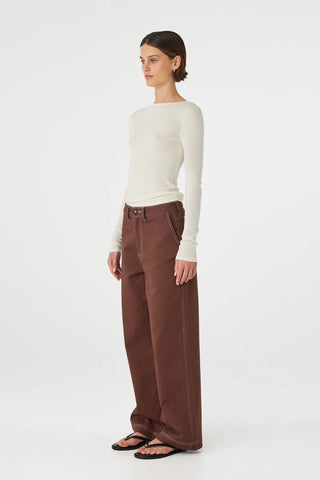 Aston LS Top - Cream