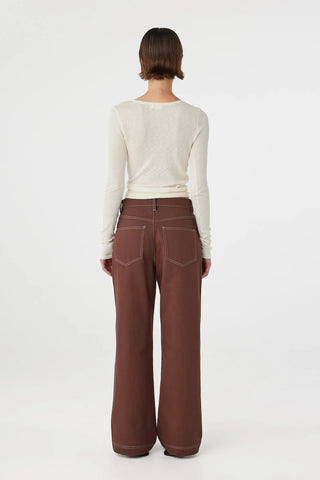 Aston LS Top - Cream