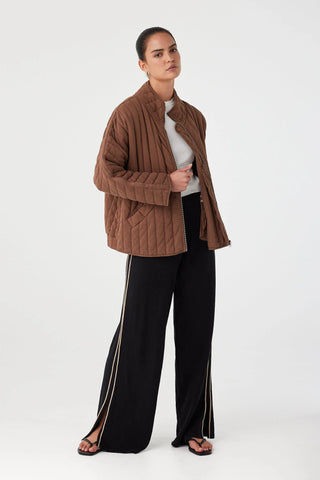 Tessa Jacket - Chocolate