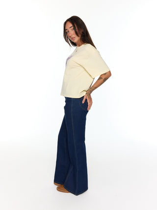 Blurred Violet Tee - Sorbet