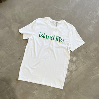 Island Life Tee - Off white