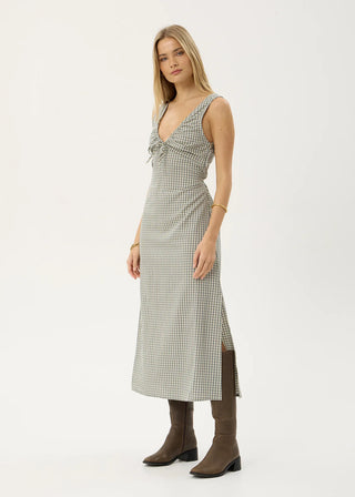 Izzy Maxi Dress - Vice Alpine Check
