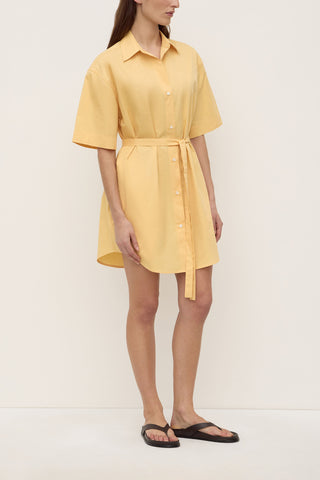 Kaylee Poplin Shirt Dress - Sol