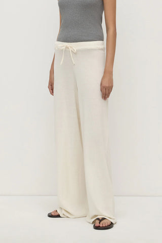Cashmere Lounge Pant - Cream