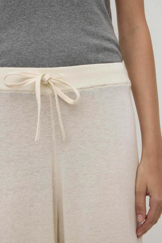 Cashmere Lounge Pant - Cream
