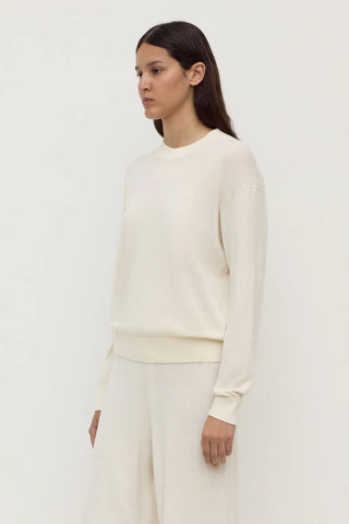 Cashmere Lounge Sweater - Cream