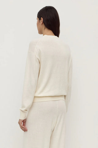 Cashmere Lounge Sweater - Cream