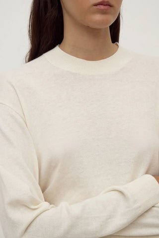 Cashmere Lounge Sweater - Cream