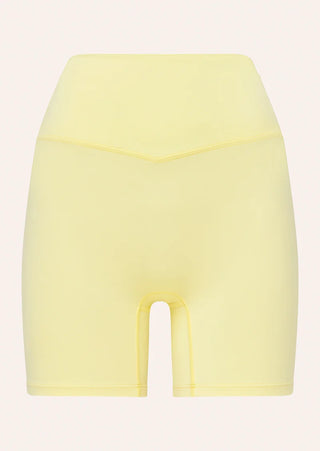 Signature 5 inch Bike Short - Soft Yellow