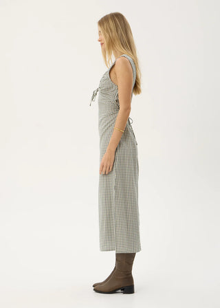 Izzy Maxi Dress - Vice Alpine Check