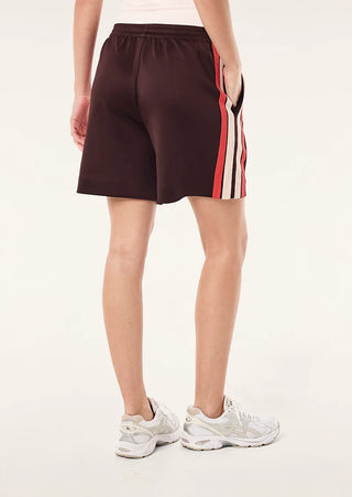 Man Down Track Short - Dark Plum