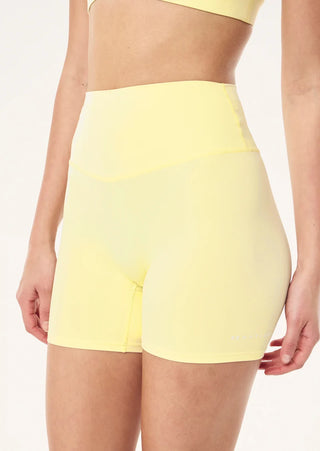 Signature 5 inch Bike Short - Soft Yellow