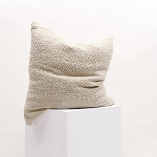 Essential Boucle Cushion - Natural