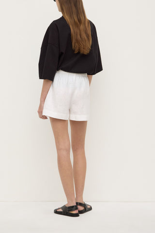 Everyday Linen Short - White