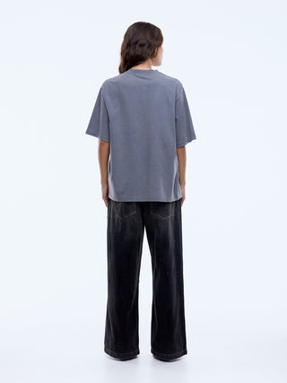 Watermelon Tee - Washed Grey