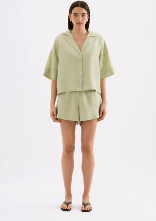 Lounge Linen Shirt - Dew