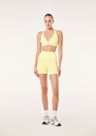 Signature 5 inch Bike Short - Soft Yellow