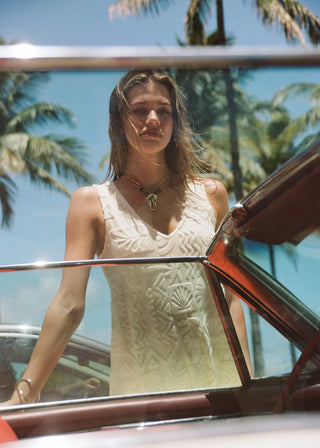 Mai Tai Dress - Pearl