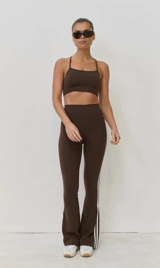 Vibration Flare - Java Brown/White