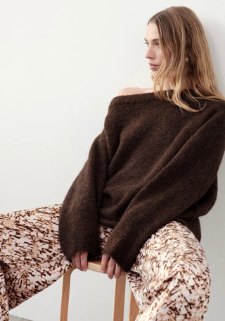 Lavinia Knit - Chocolate