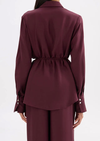 Karla Shirt - Mulberry