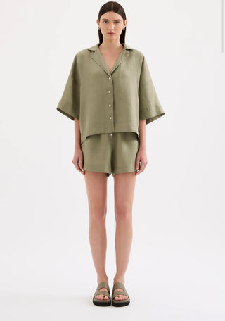 Lounge Linen Shirt - Kalamata