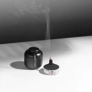 Charcoal Incense Cones - Teak + Neroli + Ceadarleaf 20pk