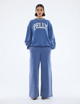 EP Varsity Sweatshirt - Indigo Wash