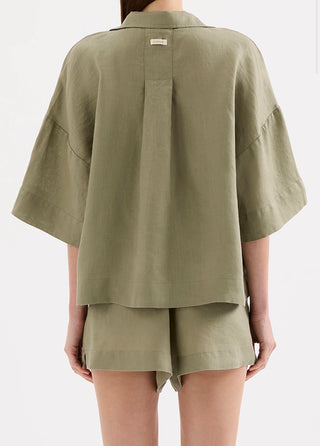 Lounge Linen Shirt - Kalamata