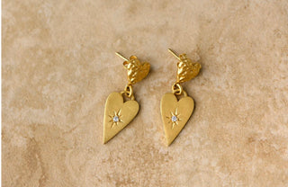 Amore Earrings - Gold