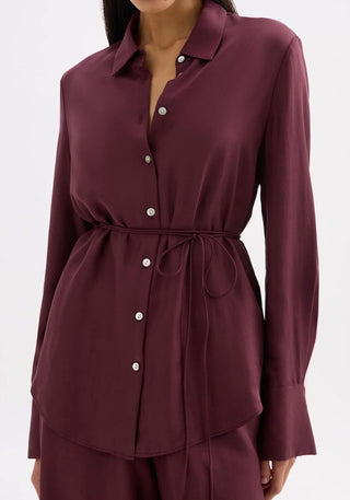Karla Shirt - Mulberry