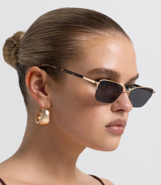 Lydia - Havana Tort/Gold Smoke