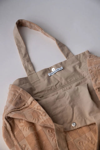 Seaside Terry Tote Bag - Macadamia