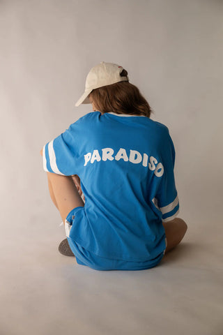 Paradiso Tee - Deep Sea Blue