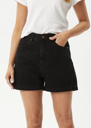 Seventy Threes Denim Shorts - Washed Black