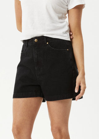 Seventy Threes Denim Shorts - Washed Black