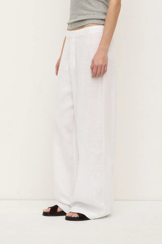 Everyday Linen Pants - White