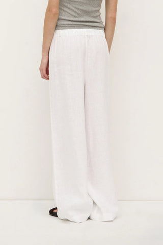 Everyday Linen Pants - White