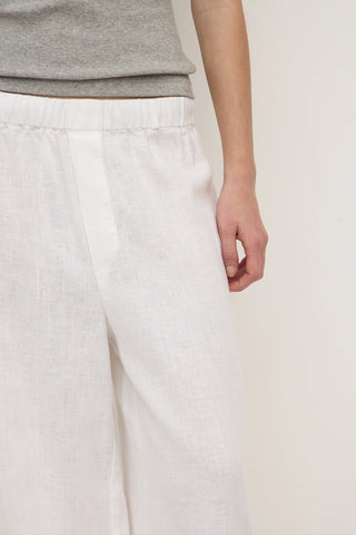 Everyday Linen Pants - White